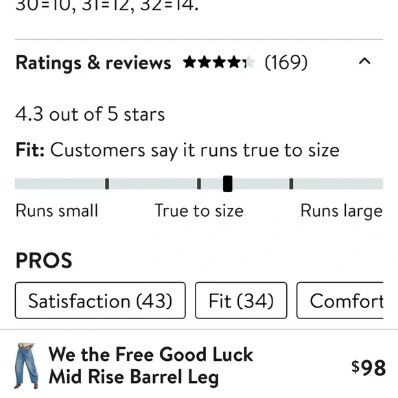 WE THE FREE barrel jeans - Picture 9 of 9